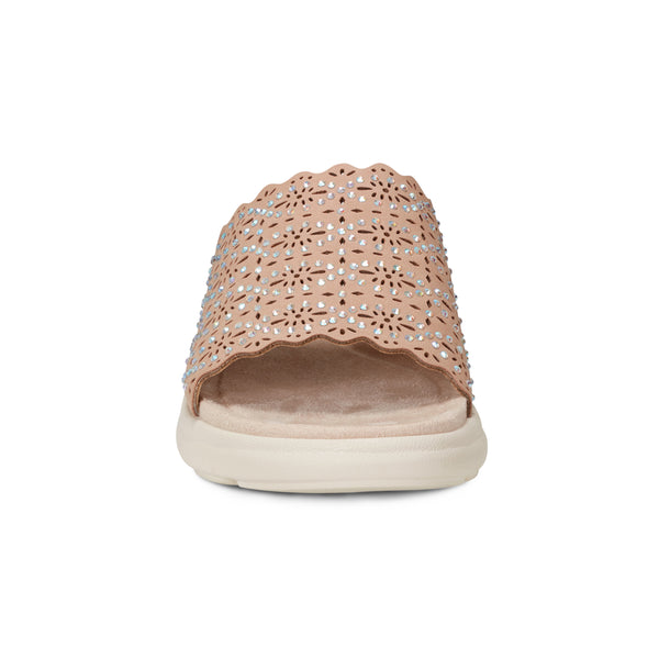 Easy Spirit Alora Slip On Sandals Light Natural