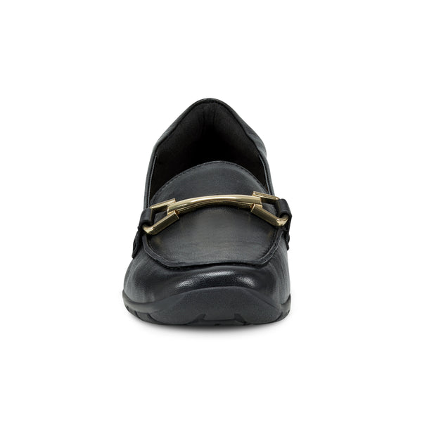 Easy Spirit Amalie Casual Loafers Black Leather