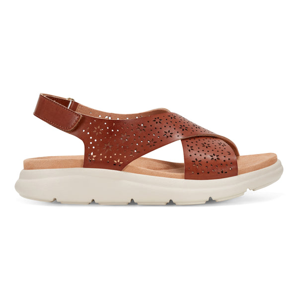 Easy Spirit Amiya Strappy Sandals Brown