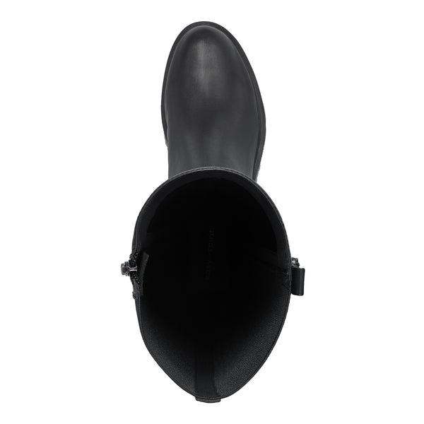 Easy Spirit Bianca Tall Boots Black Leather