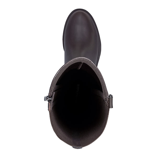 Easy Spirit Bianca Tall Boots Brown Leather