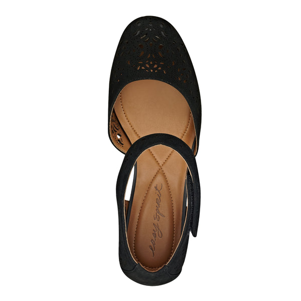 Easy Spirit Cindie Mary Jane Heels Black