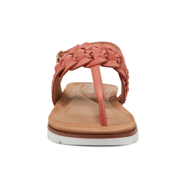 Easy Spirit Elaine Flat Sandals Orange