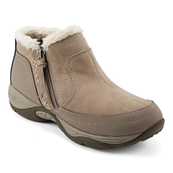 easy spirit Epic Cold Weather Booties Tan Suede