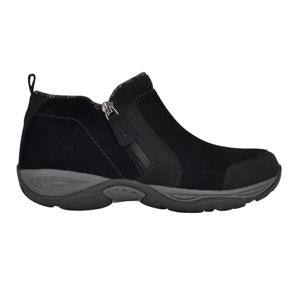 Easy Spirit Evony Casual Booties Black Suede