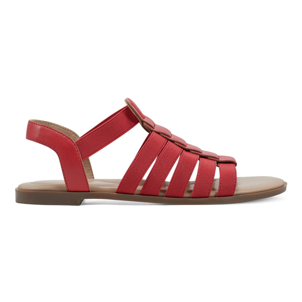 Easy Spirit Gadyi Flat Sandals Coral