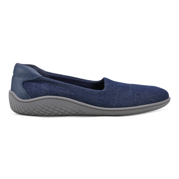 Easy Spirit Gift Slip On Flats Dark Denim