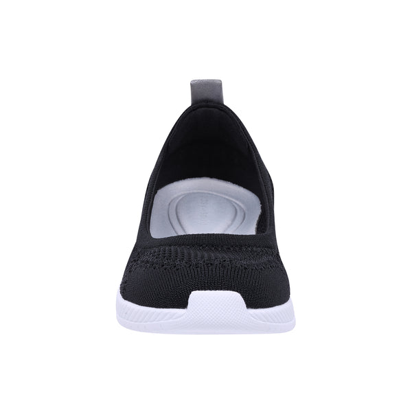 Easy Spirit Glitz Walking Shoes Black Knit