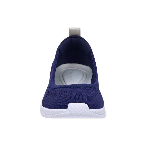 Easy Spirit Glitz Walking Shoes Dark Blue Knit