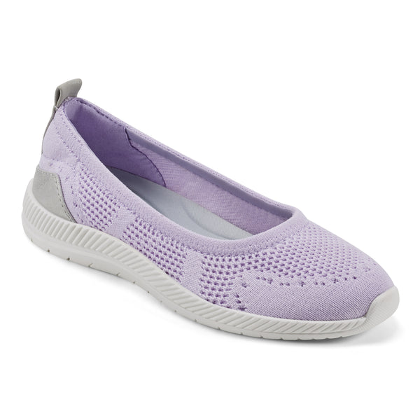 Easy Spirit Glitz Walking Shoes Purple Knit
