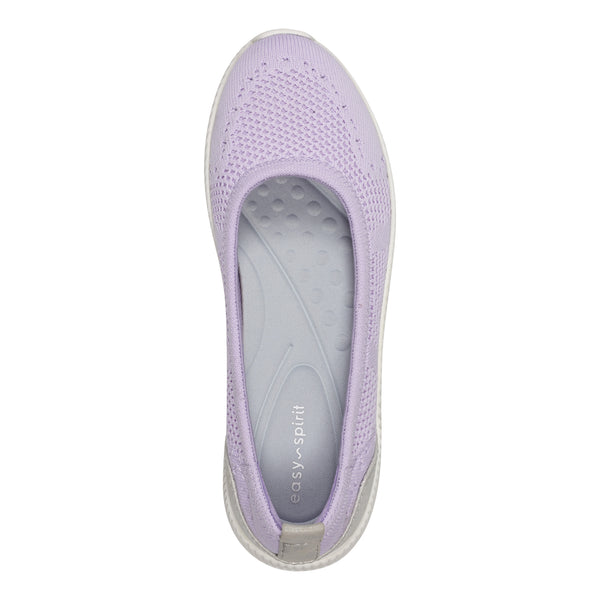 Easy Spirit Glitz Walking Shoes Purple Knit