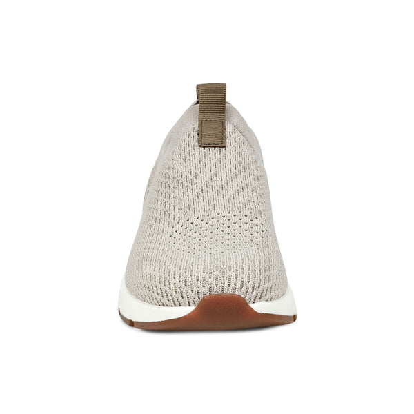 Easy Spirit Hoda Walking Shoes Light Grey Knit