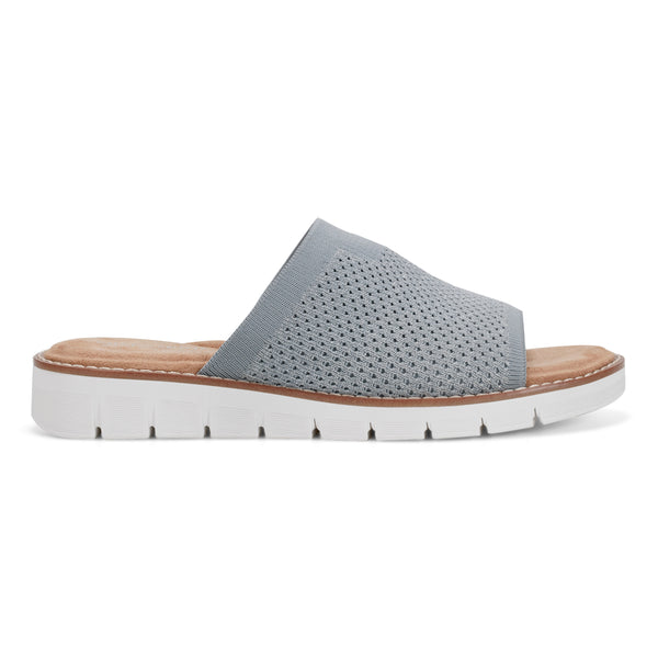 Easy Spirit Julisa Flat Sandals Light Blue