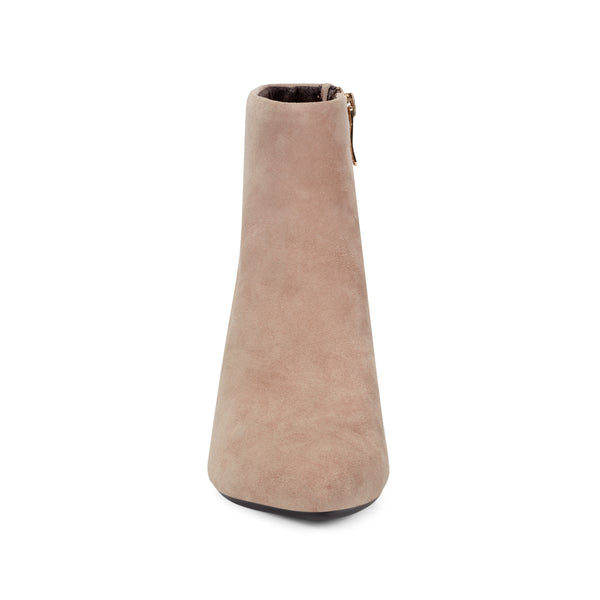 Easy Spirit Laina Dress Booties Taupe Suede