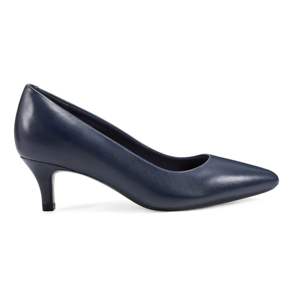 Easy Spirit Lexie Pumps Navy Leather