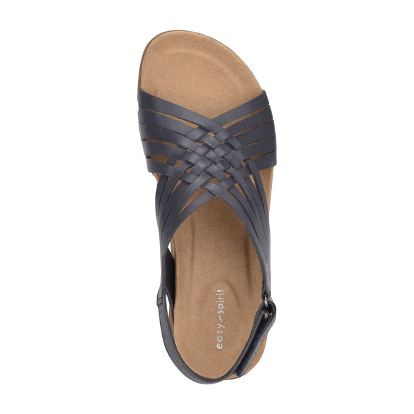 Easy Spirit Mar Sandals Dark Navy Leather