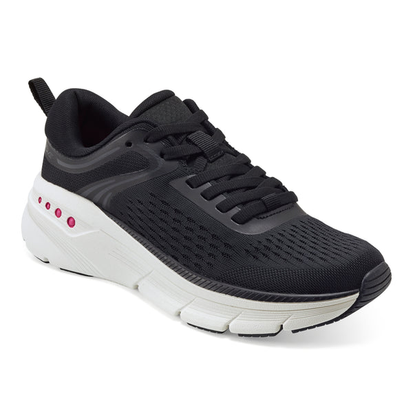 easy spirit Maxine EMOVE Walking Shoes Black Knit
