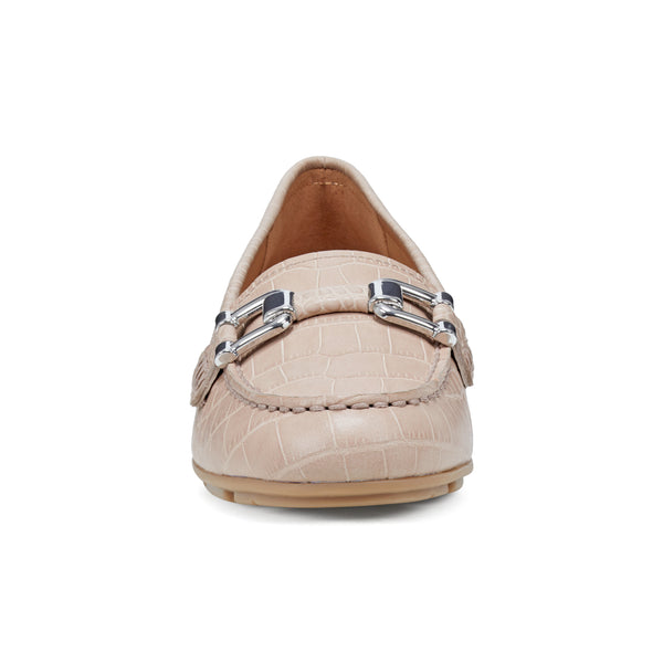 Easy Spirit Megan Casual Loafers Natural Croco