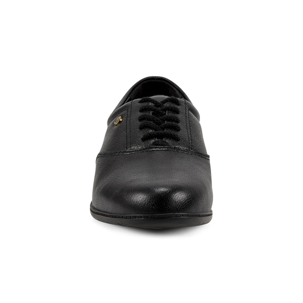Easy Spirit Motion Leather Oxfords Black Leather