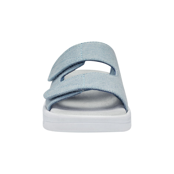 Easy Spirit Red Slip On Sandals Denim