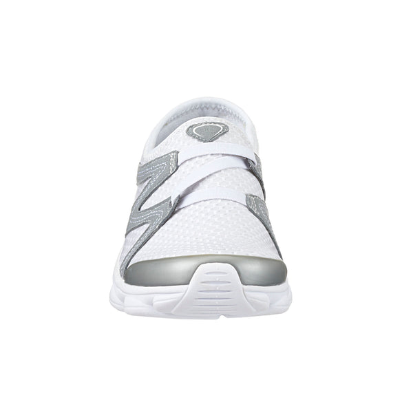 Easy Spirit Riptide Clogs White Fabric