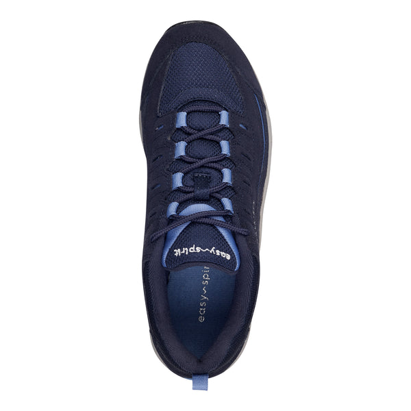 Easy Spirit Romy Walking Shoes Blue Multi Suede