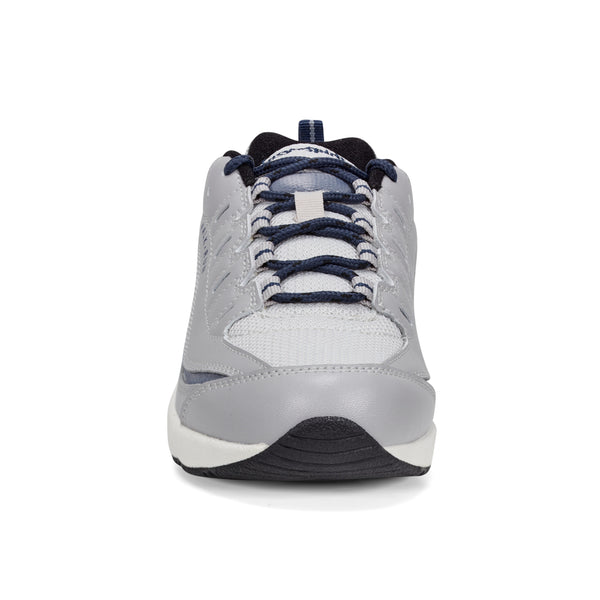 Easy Spirit Romy Walking Shoes Grey Leather