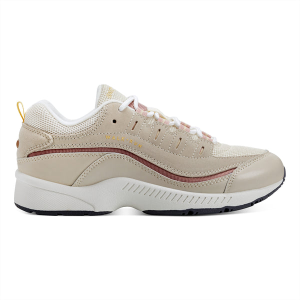 Easy Spirit Romy Walking Shoes Light Natural Suede