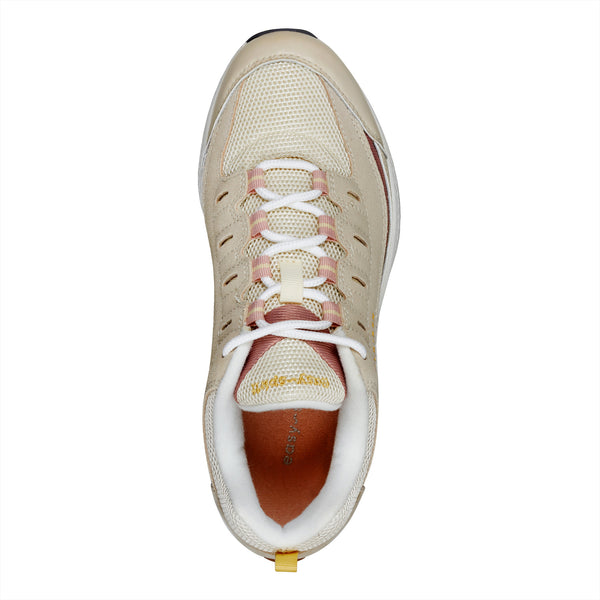 Easy Spirit Romy Walking Shoes Light Natural Suede