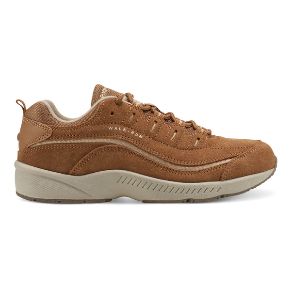 Easy Spirit Romy Walking Shoes Medium Brown Suede