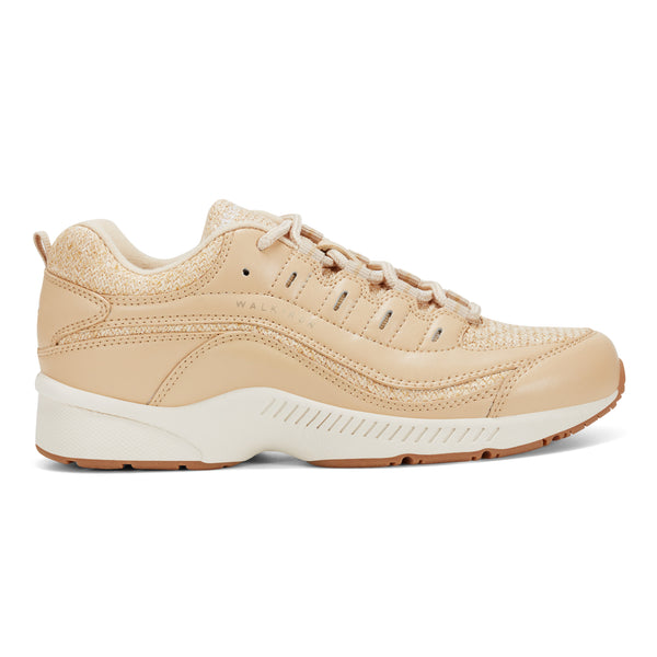 Easy Spirit Romy Walking Shoes Natural Raffia