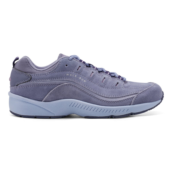 Easy Spirit Romy Walking Shoes Purple Suede