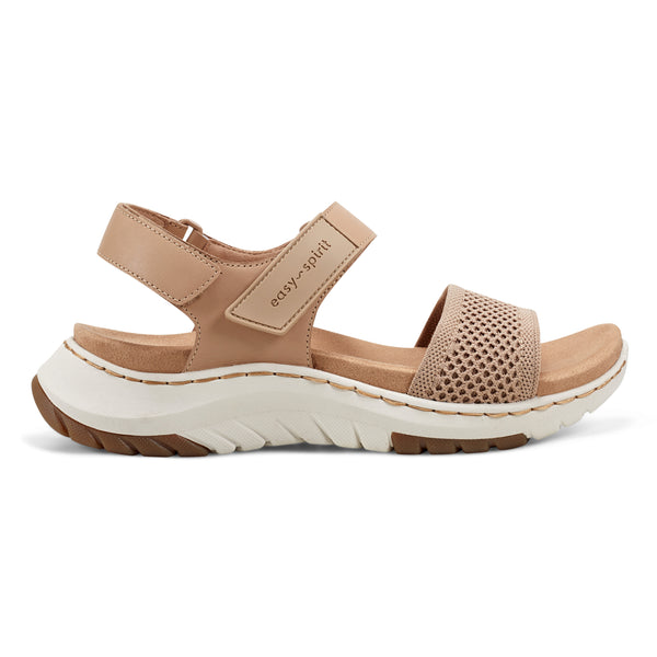 Easy Spirit Sway Casual Platform Sandals Natural