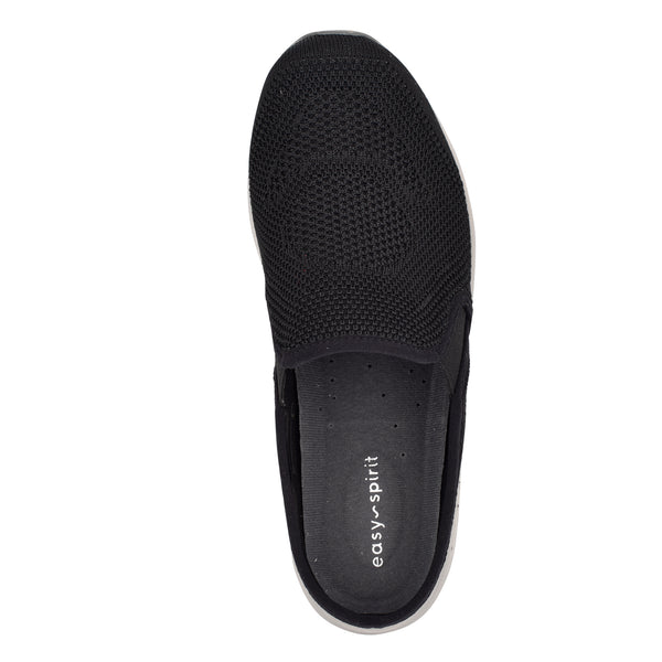 Easy Spirit Takeknit Eco Clogs Black Recycled Knit