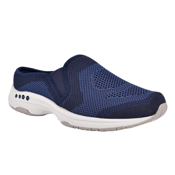 easy spirit Takeknit Eco Clogs Navy Recycled Knit