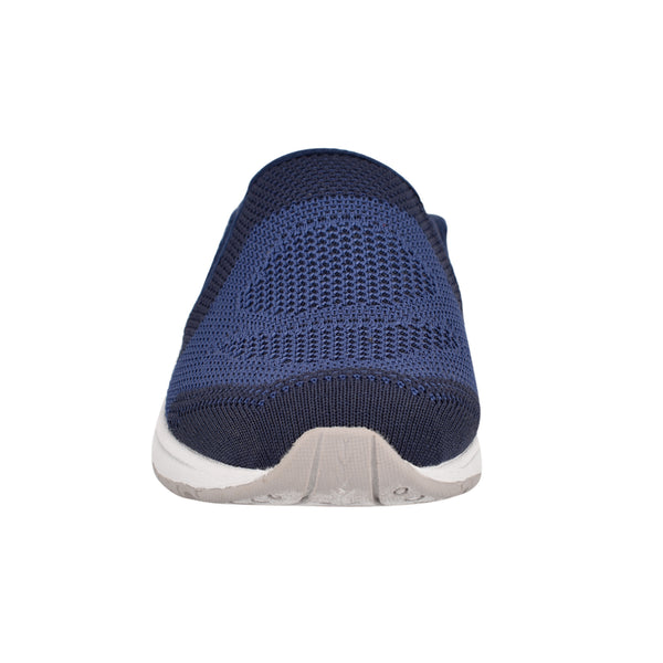 Easy Spirit Takeknit Eco Clogs Navy Recycled Knit