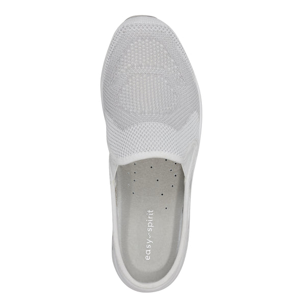 Easy Spirit Takeknit Eco Clogs White Knit