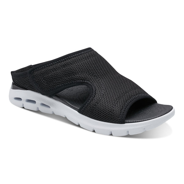 easy spirit Taniya Slip On Sandals Black