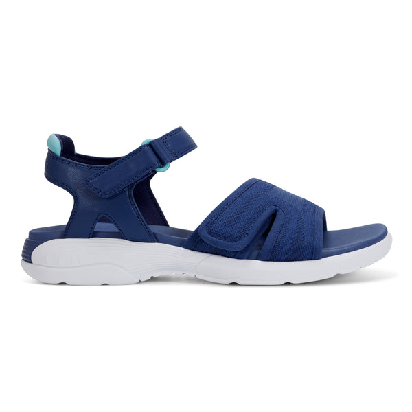 Easy Spirit Tayton Flat Sandals Navy