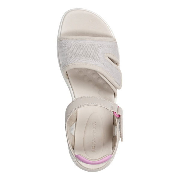 Easy Spirit Tayton Flat Sandals Taupe