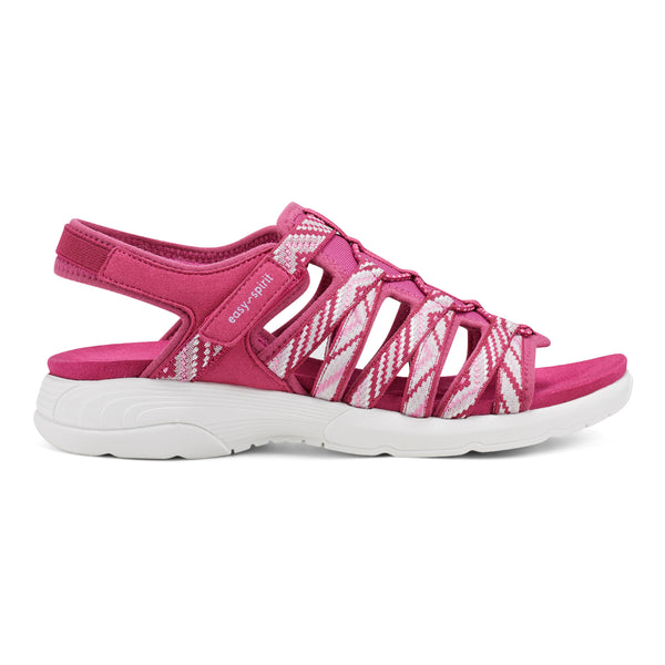 Easy Spirit Torye Sandals Dark Pink Multi