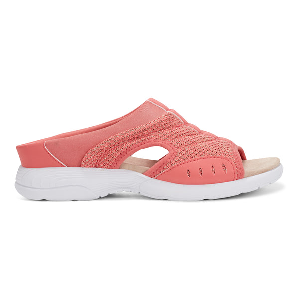 Easy Spirit Traciee Slip On Sandals Coral