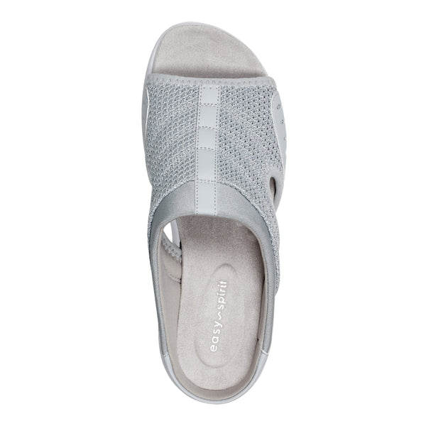 Easy Spirit Traciee Slip On Sandals Silver