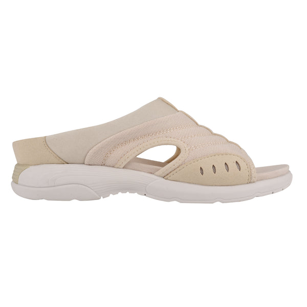 Easy Spirit Traciee Slip On Sandals Taupe Mesh