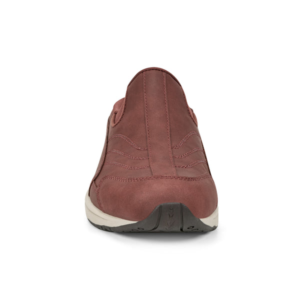 Easy Spirit Traveltime Clogs Dark Red