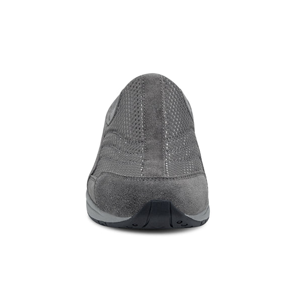 Easy Spirit Traveltime Clogs Grey Suede/Mesh
