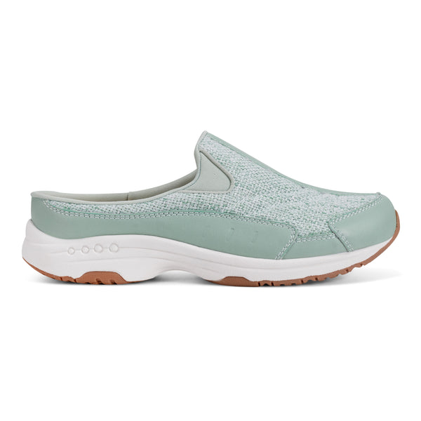 Easy Spirit Traveltime Clogs Light Green