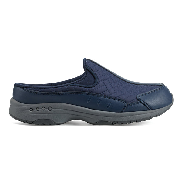 Easy Spirit Traveltime Clogs Navy Nylon