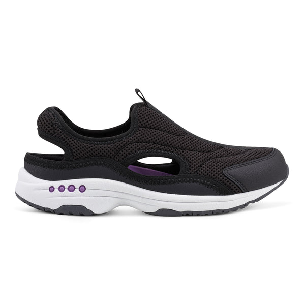 Easy Spirit Trina Slip On Walking Shoes Black