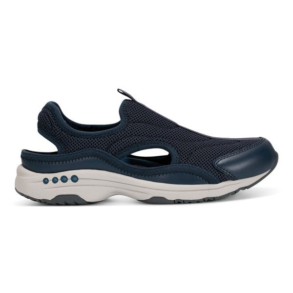 Easy Spirit Trina Slip On Walking Shoes Dark Blue